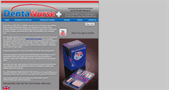 Desktop Screenshot of dentanurse.com